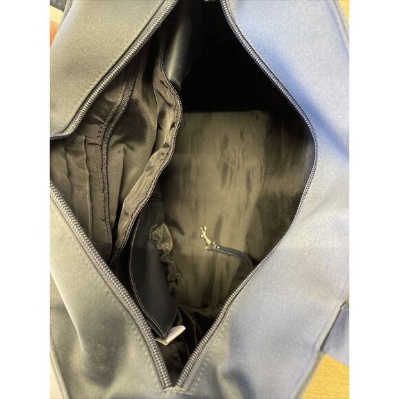 Disney Gallery Mickey Mouse Logo Shoulder Bag Gray‎ Embroidered Tote - Picture 6 of 7